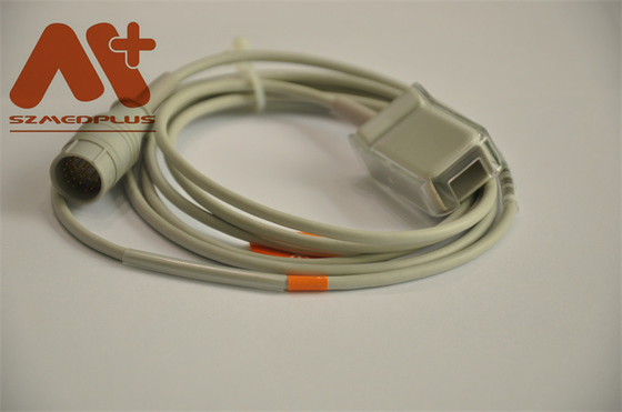 Medical TPU Corpuls 3 Comaptible Spo2 Extension Cable 25 Pins