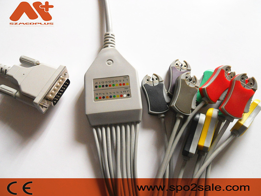 Aspel AsCARD EKG Cable 3 Serie Banana 4.0 Din 3.0 Patient End