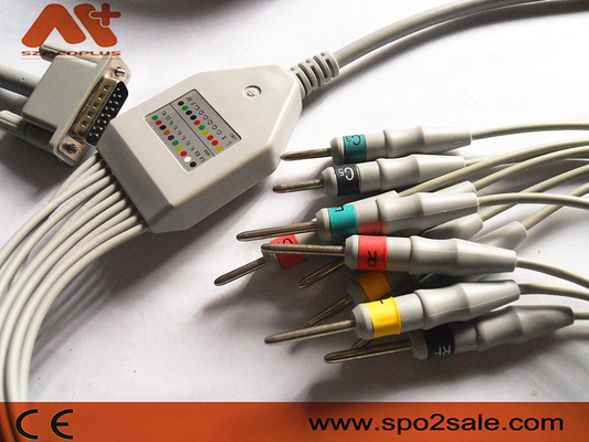 Dr. Lee 10 Lead EKG Cable For ECG-120A, 310A, 310B EKG Machine