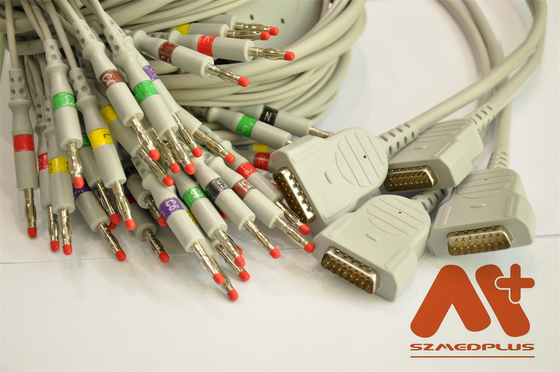 GE Healthcare Compatible Direct-Connect EKG Cable - 2104727-001