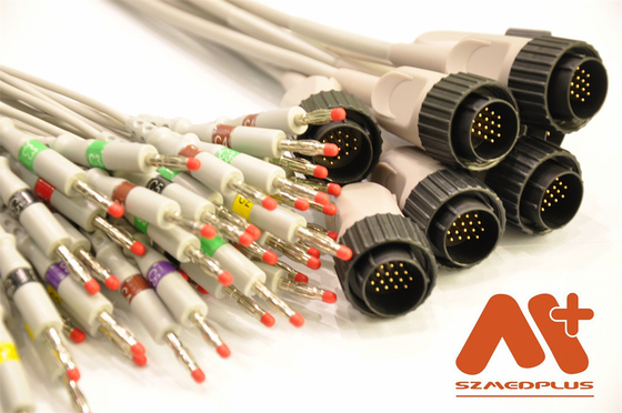 Kenz PC-104 EKG Cable 16 Pin Cable For Kanz 103, 106, 107, 1201, 302, 303