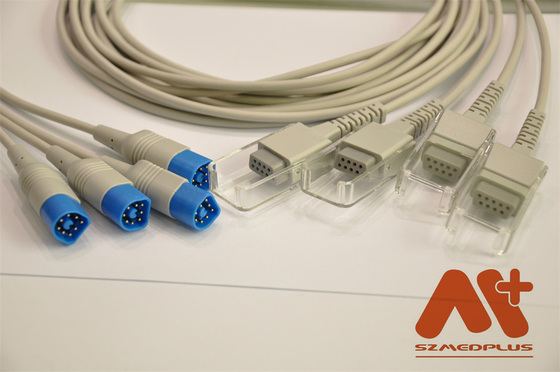 Patient Monitor Spo2 Extension Cable ISO13485 Philips M1943AL