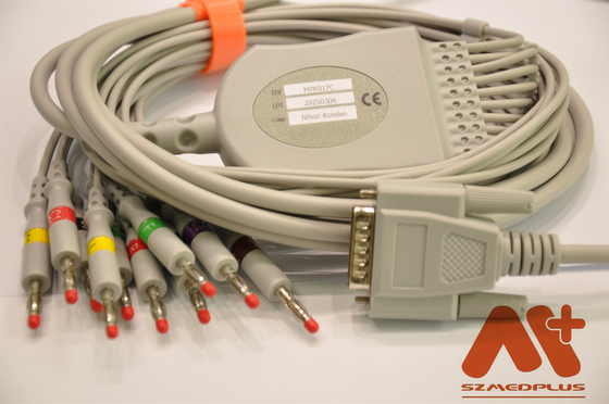 Cardionics 10 Lead ECG Cable For Cardionics Cardio Touch / Cardio Plug EKG Machine